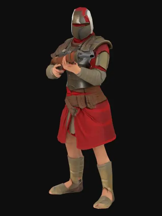 3D model for Caesar's Legion Veteran