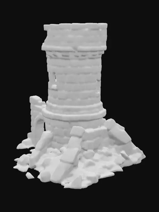 3D model for Forsaken Stronghold