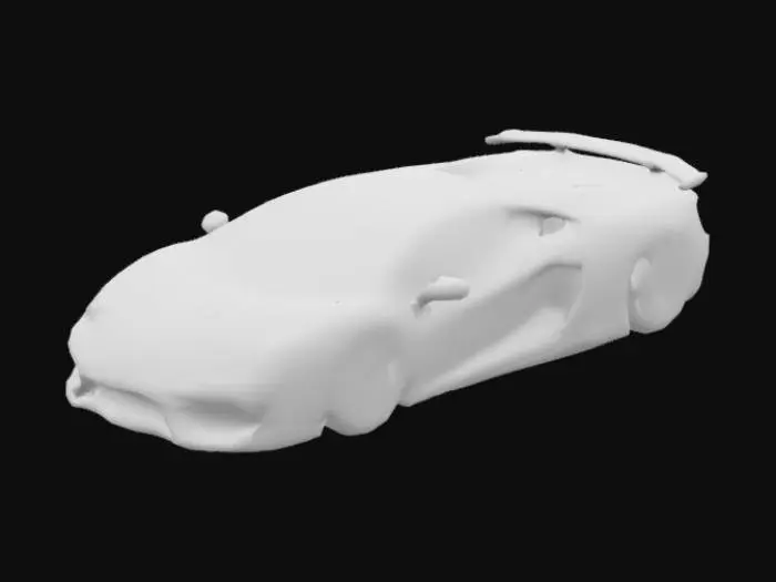 3D model for super high detail pearlescent 4k Lamborghini adventador, gold rims, high detail