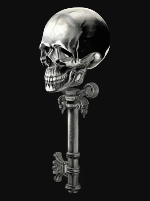 3D model for Skull Key