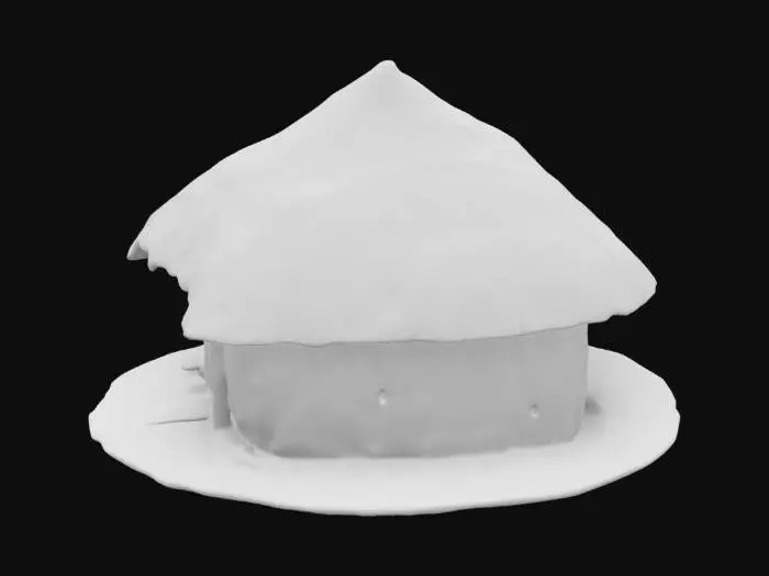 3D model for Adobe Hut