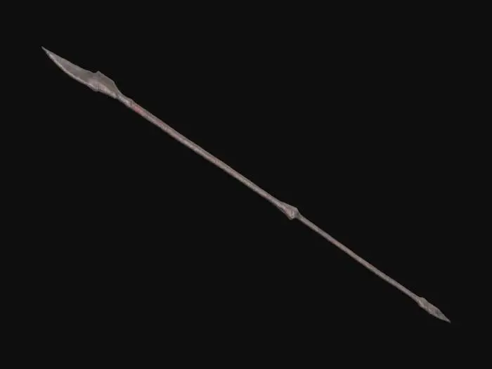 3D model for Lanza Maasai – Larga y delgada, usada por los guerreros Maasai con gran precisión.