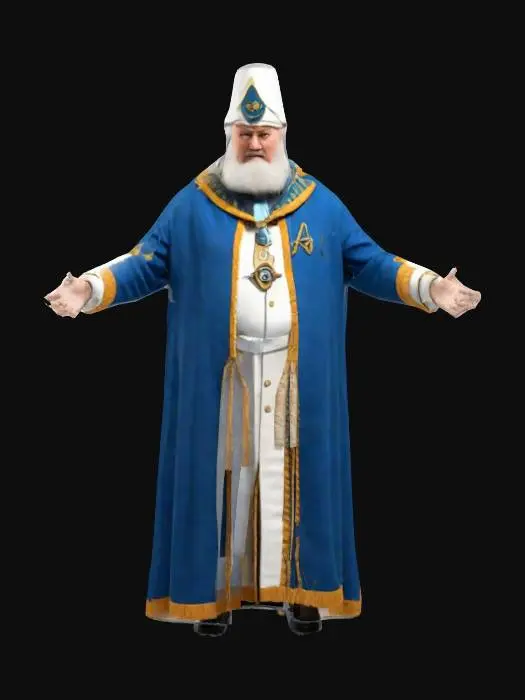 3D model for Freemason Ceremony Leader