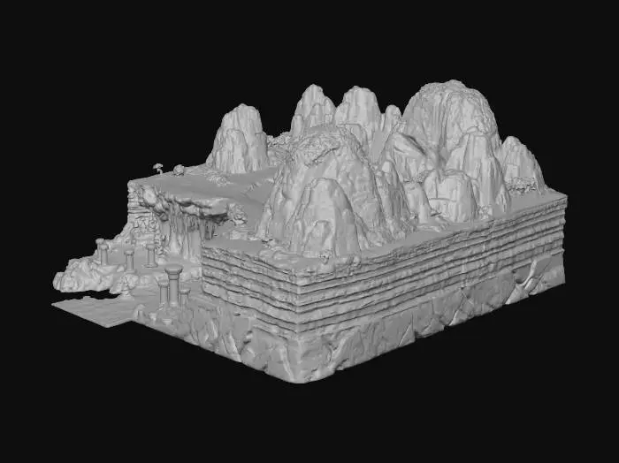 3D model for 喀斯特地貌