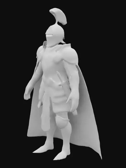 3D model for Knight of Valor