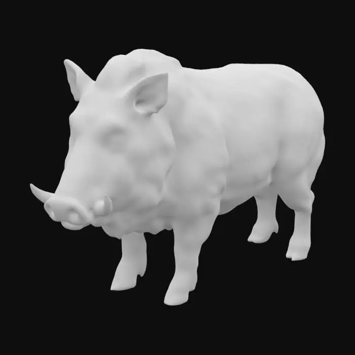 3D model for Boar 