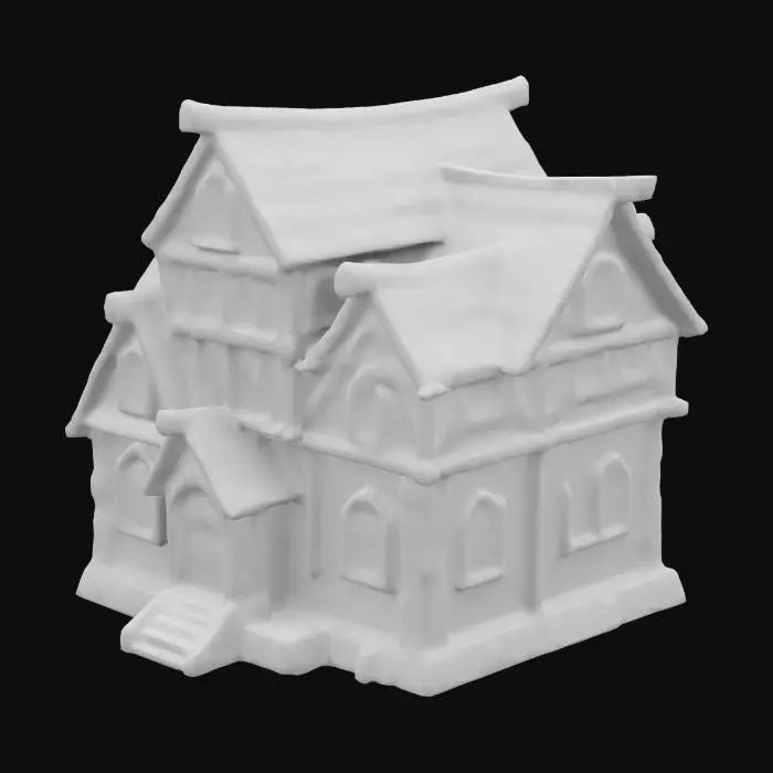 3D model for Fantasy Tavern