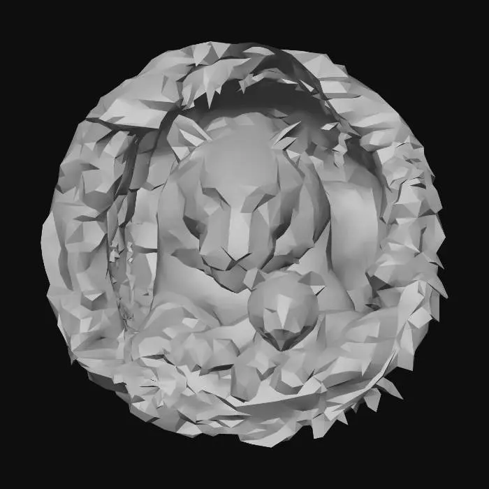 3D model for Tigers' Den