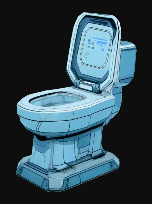 3D model for Futuristic Throne