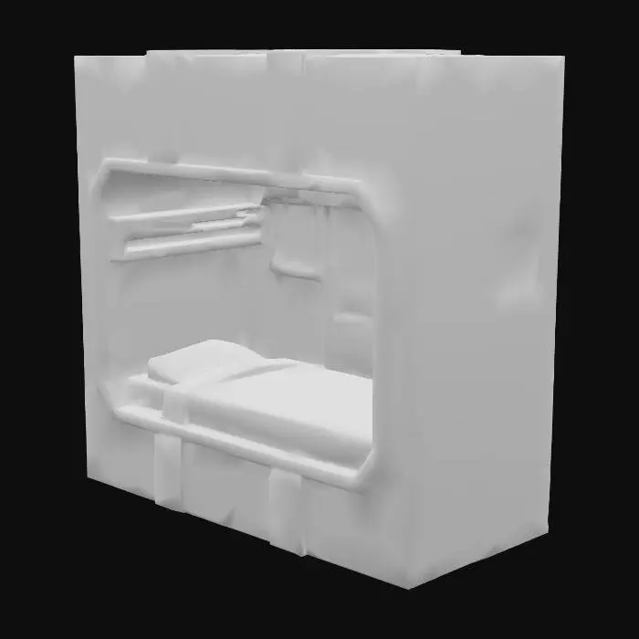 3D model for Futuristic Sleeping Pod