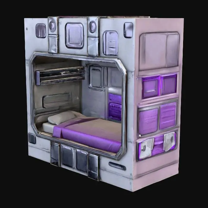 3D model for Futuristic Sleeping Pod
