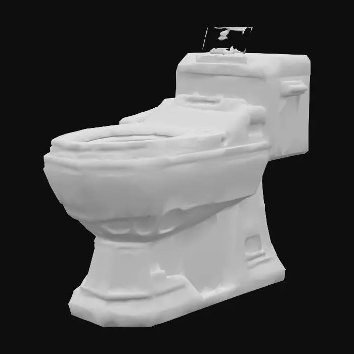 3D model for Futuristic Smart Toilet