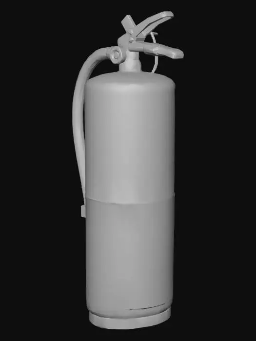 3D model for Fire Extinguisher Green