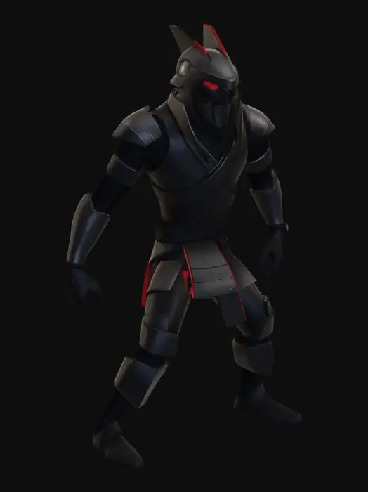 3D model for Crimson Oni