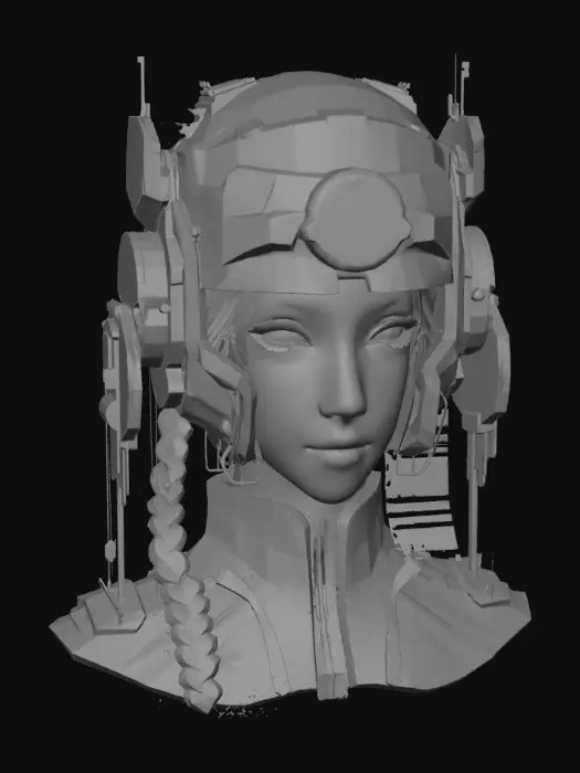 3D model for Violet Valkyrie