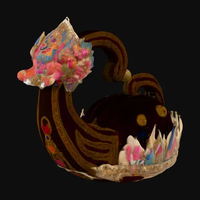 3D model for Gatot Kaca Hat