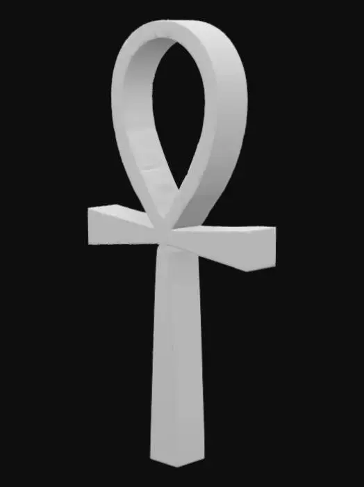 3D model for Ankh Symbol