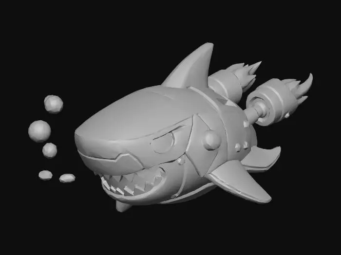 3D model for Rocket Shark