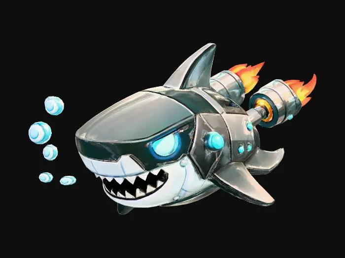 3D model for Rocket Shark