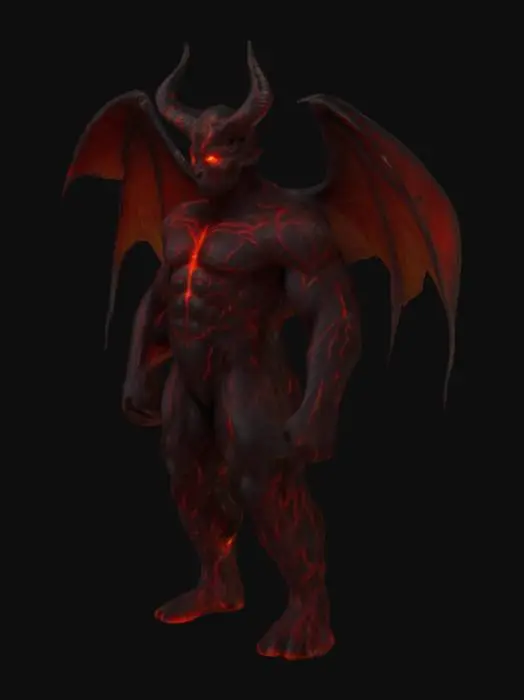 3D model for Infernal Guardian