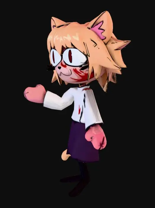 3D model for Neko Arc