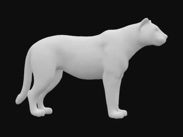 3D model for #South African# Majestic Stride, #AroundTheWorld#