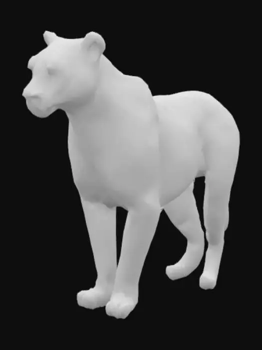 3D model for #South African# Majestic Stride, #AroundTheWorld#