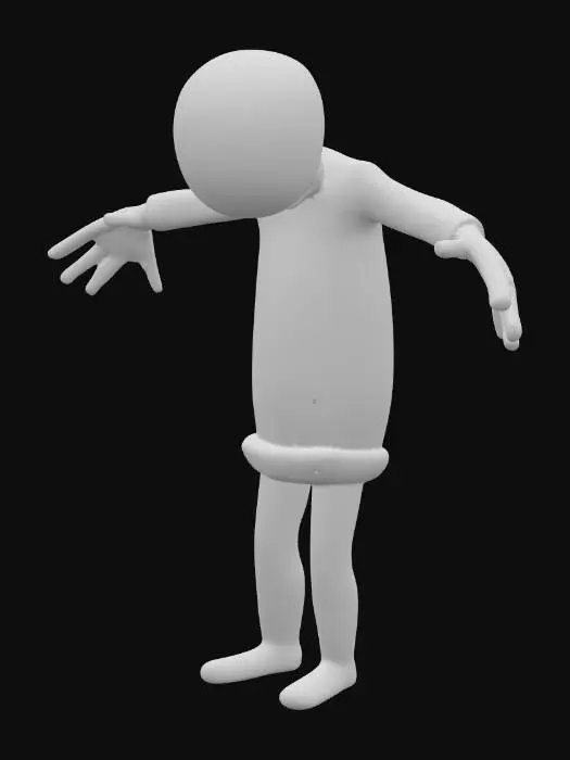 3D model for Long-Armed Creature