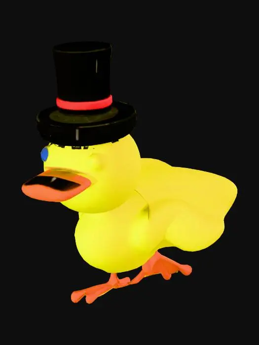 3D model for Mr. McQuackles