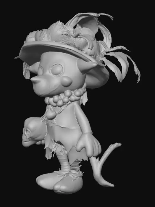 3D model for Surprise me with a voodoo plushie buddy