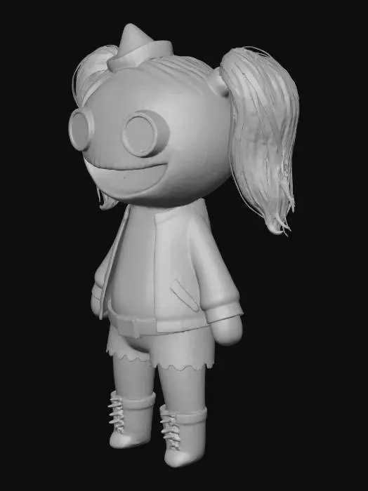 3D model for Lil Monster Doll, #Halloween2025#