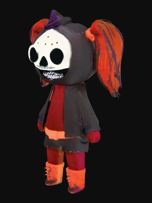 3D model for Lil Monster Doll, #Halloween2025#