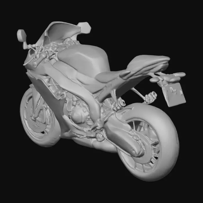3D model for yamaha r1m carbon fiber edition 
modified