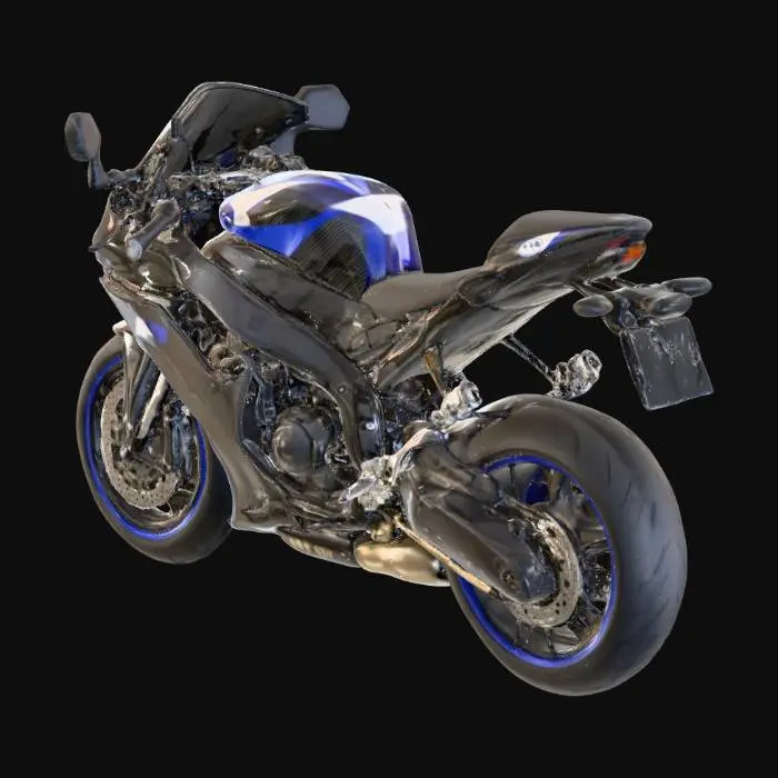 3D model for yamaha r1m carbon fiber edition 
modified