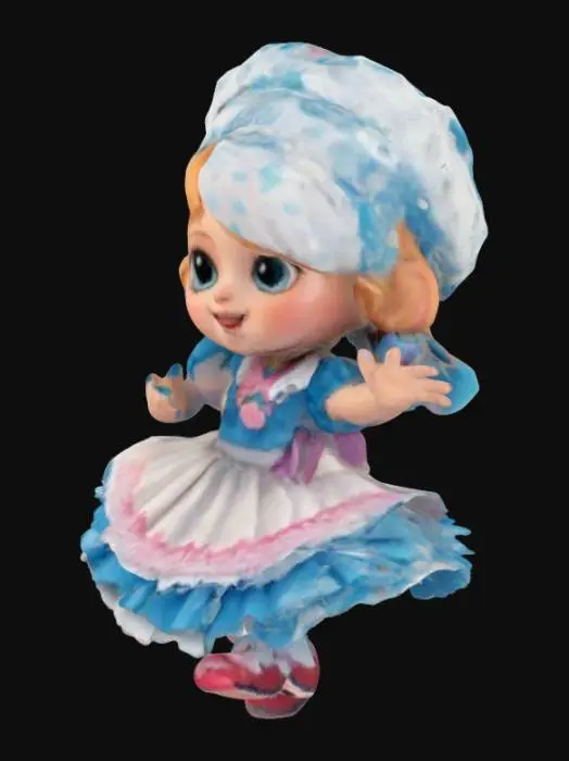 3D model for 俄罗斯族