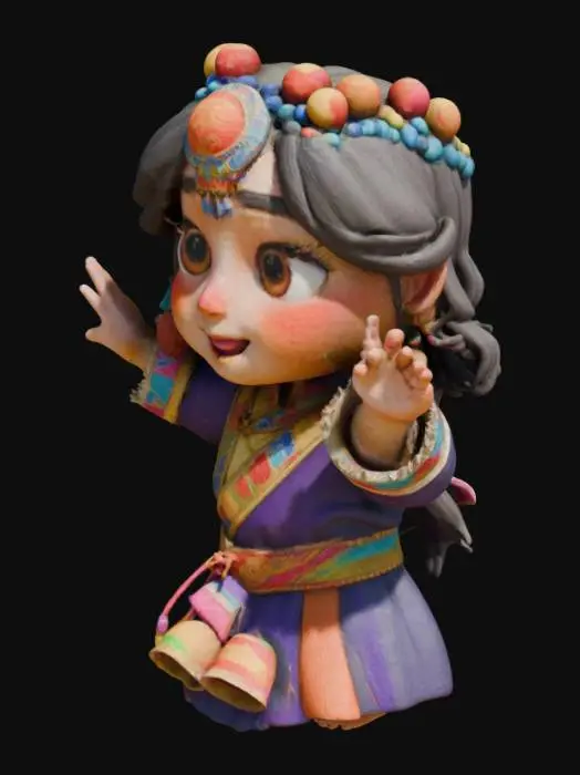 3D model for Joyful Celebration