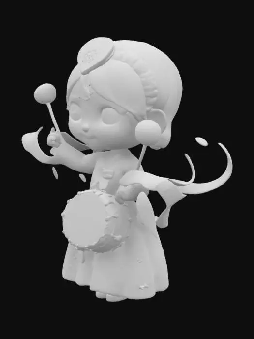 3D model for Drum Dance Delight