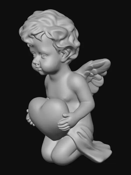 3D model for Cherubic Love