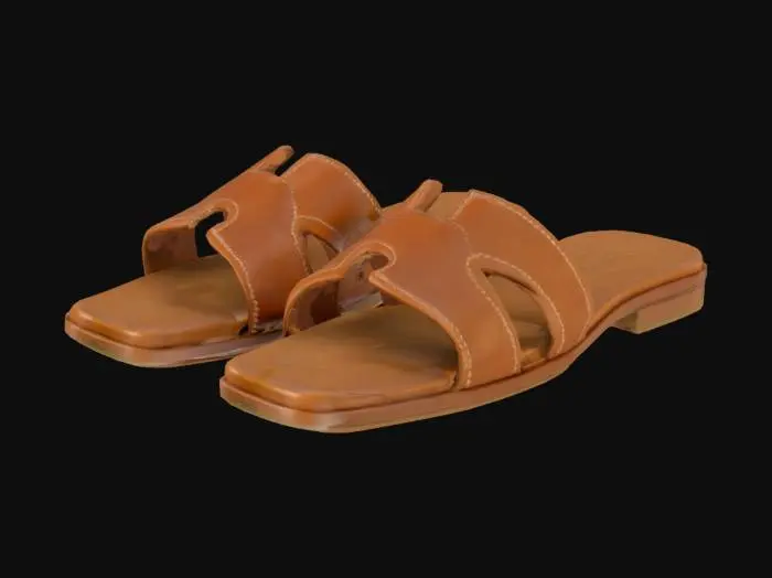 3D model for sandals
