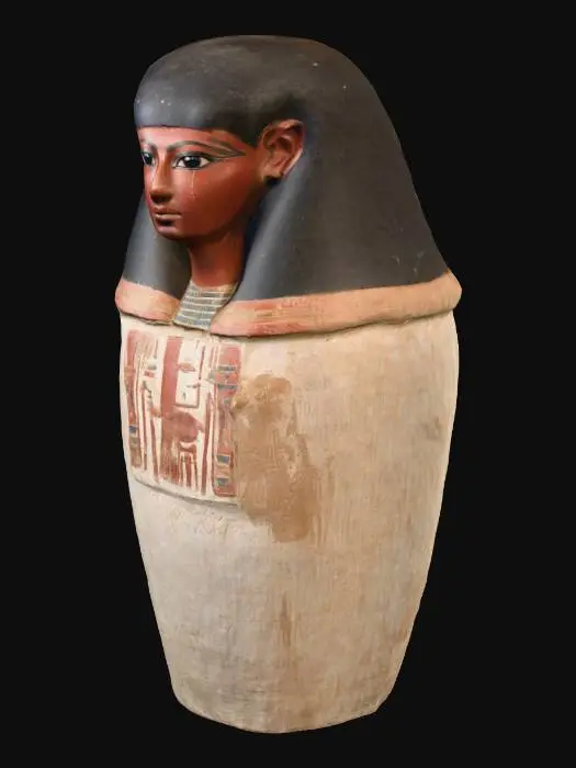 3D model for Egyptian Canopic Jar