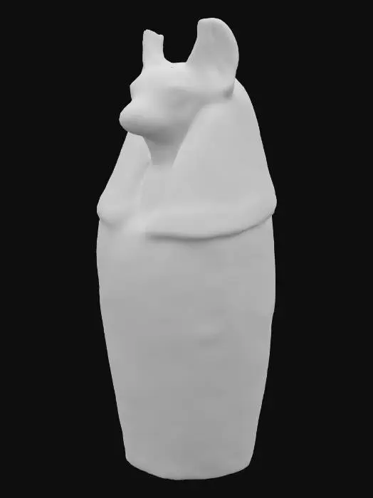 3D model for Anubis Canopic Jar