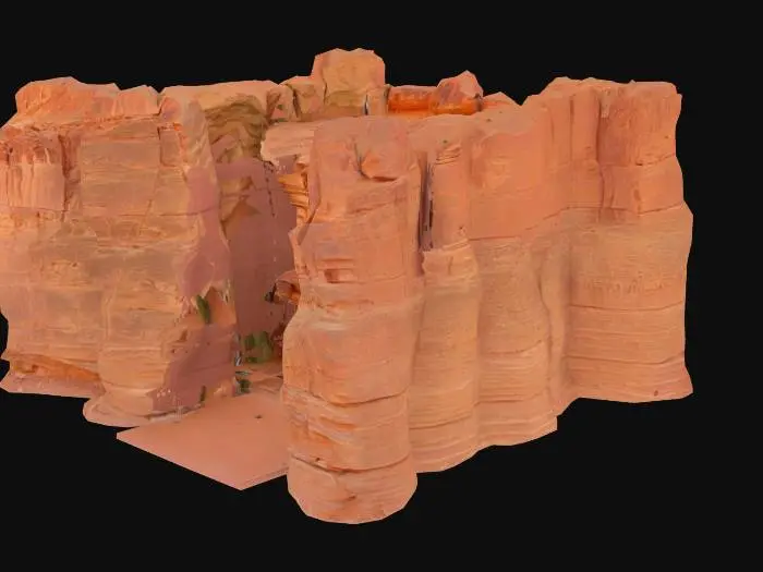 3D model for #AroundTheWorld#, Petra, the ancient red city. #Jordan