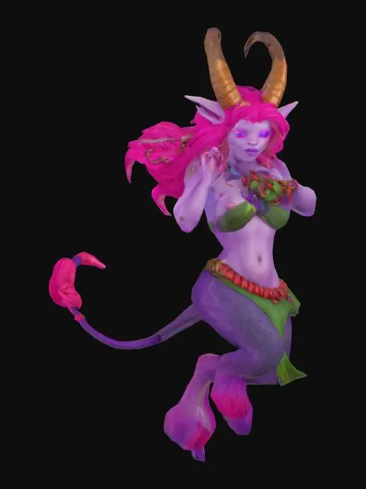 3D model for Female Satyr