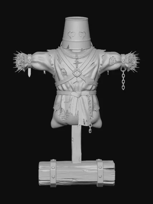 3D model for training dummy