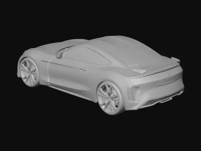 3D model for a car