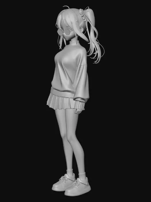 3D model for Stylish Student