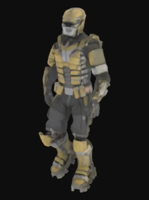 3D model for Futuristic Armor Suit