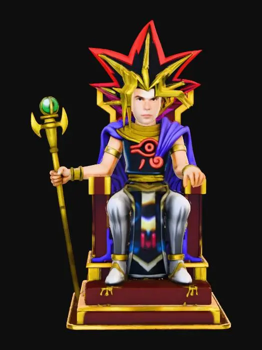 3D model for Pharaoh Meme Throne