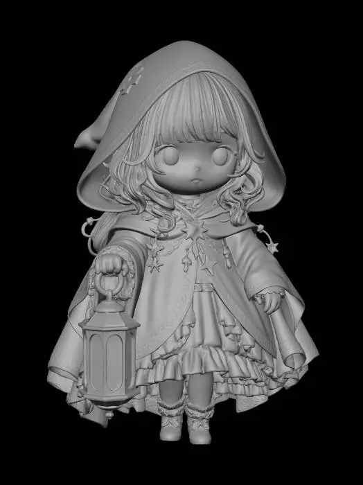 3D model for Lantern in the Velvet Night