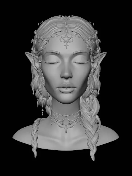 3D model for Starlit Oracle